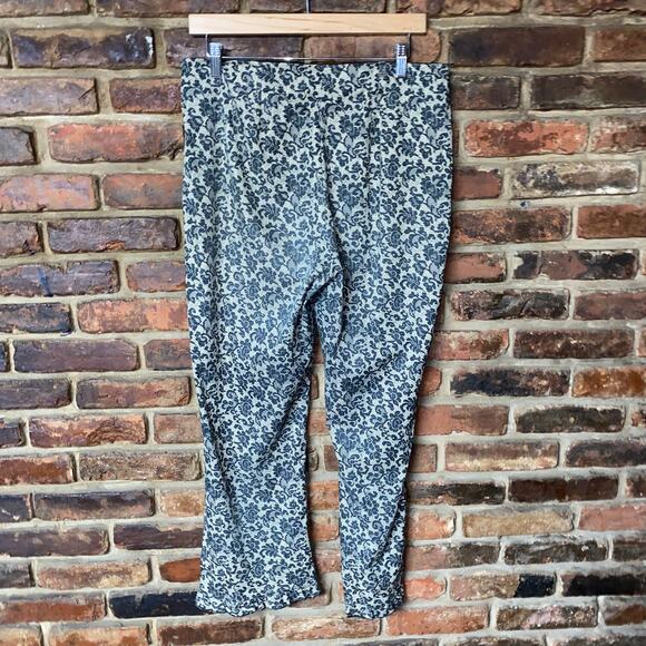 Equestrian Designs Vintage Lace Print Jacket & Pants Set Women's Size Medium - Picture 13 of 13